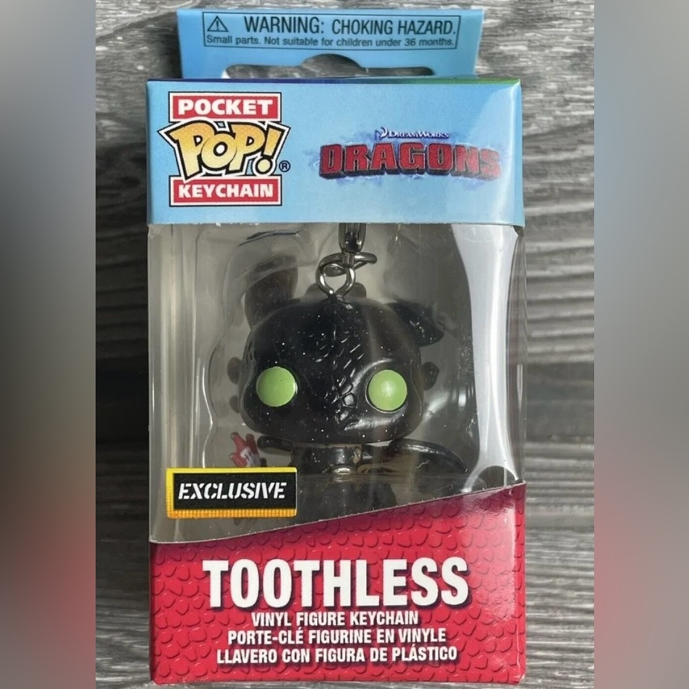 COPY - Toothless Pocket POP keychain